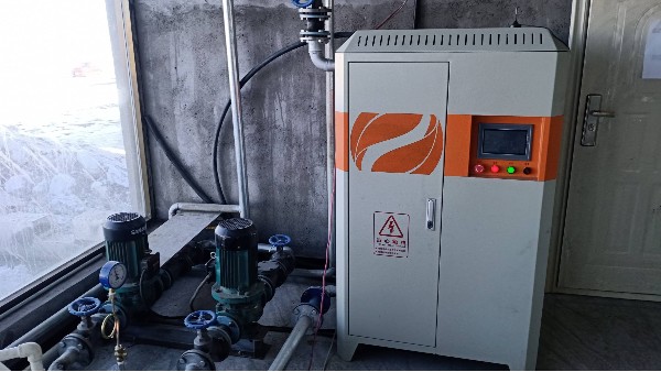 內(nèi)蒙古烏蘭察布辦公場(chǎng)地，50KW電磁采暖爐