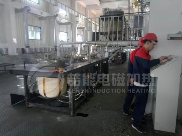 316不銹鋼反應(yīng)釜電磁加熱